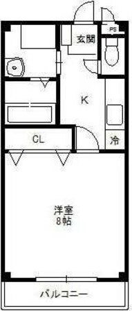 ルシール青葉の物件間取画像